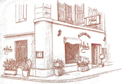 Dessin du restaurant